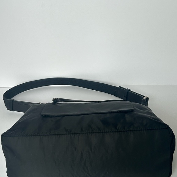 Authentic Prada Black Nylon Shoulder Bag - Picture 11 of 16